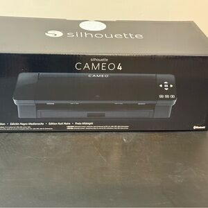Silhouette Cameo 4 with Accessories - Black and Pink